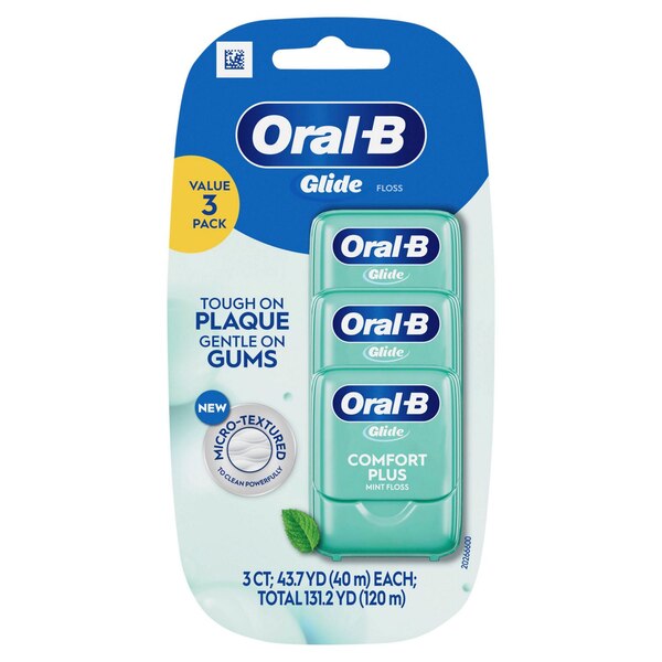 Oral-B Glide Pro-Health Comfort Plus Floss, Mint