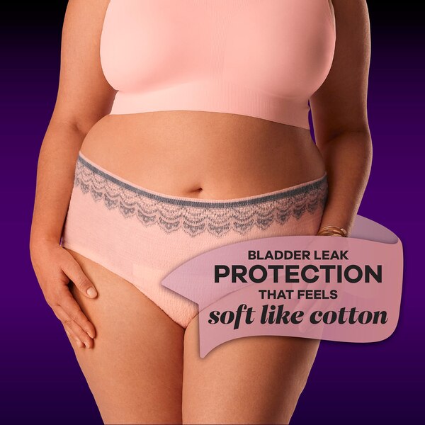 Always Discreet Boutique Incontinence & Postpartum Underwear for Women Maximum Protection (choose your count)