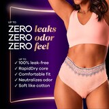Always Discreet Boutique Incontinence and Postpartum Underwear for Women Maximum Protection, thumbnail image 4 of 11
