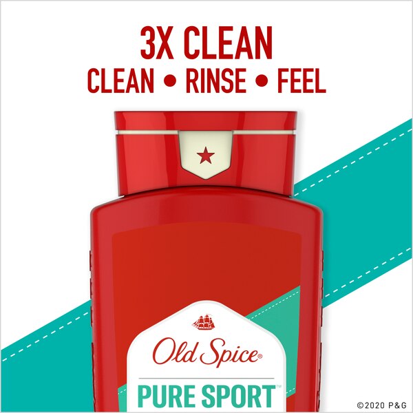 Old Spice Pure Sport High Endurance Body Wash