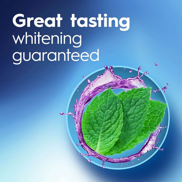 Crest 3D White Brilliance Alcohol Free Whitening Mouthwash, Clean Mint, 16.9 OZ