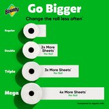 Bounty Select-A-Size Paper Towels, 8 Double Rolls, White, 90 Sheets Per Roll, thumbnail image