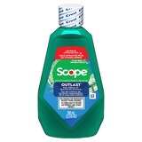 Scope Outlast Mouthwash, Fresh Mint, 3.3 OZ, thumbnail image