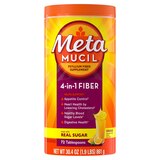 Metamucil 4-in-1 Psyllium Fiber Powder with Real Sugar, thumbnail image
