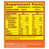 Metamucil 4-in-1 Psyllium Fiber Powder with Real Sugar, thumbnail image 4 of 8