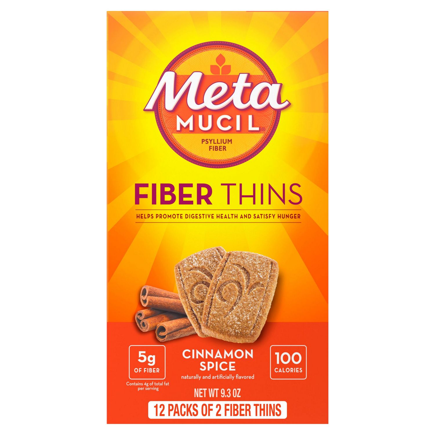 Metamucil Psyllium Fiber Thins