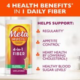 Metamucil 4-in-1 Psyllium Fiber No Added Sweetners Power, 23.3 OZ, thumbnail image