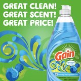 Gain Ultra Dishwashing Liquid Dish Soap, Honey Berry Hula, 38 OZ, thumbnail image