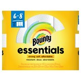 Bounty Essentials Select-A-Size Paper Towels, White, 6 Big Rolls = 8 Regular Rolls, 6 Count, thumbnail image 2 of 17