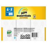 Bounty Essentials Select-A-Size Paper Towels, White, 6 Big Rolls = 8 Regular Rolls, 6 Count, thumbnail image 3 of 17