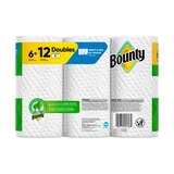 Bounty Select-A-Size Paper Towels, 6 Double Rolls, White, 90 Sheets Per Roll, thumbnail image 3 of 13