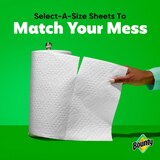 Bounty Select-A-Size Paper Towels, 6 Double Rolls, White, 90 Sheets Per Roll, thumbnail image