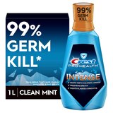 Crest Pro-Health Intense Mouthwash, Clean Mint, 1 L (33.8 fl oz), thumbnail image