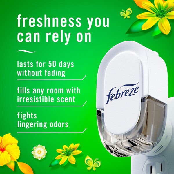 Febreze PLUG Air Freshener Scented Oil Refill, Gain Scent, 0.87 oz