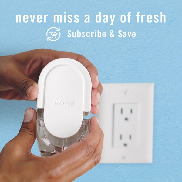 Febreze PLUG Air Freshener Scented Oil Refill, Gain Scent, 0.87 oz