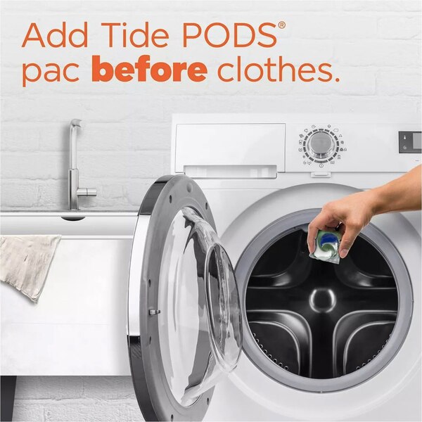 Tide PODS 4-In-1 Ultra OXI Liquid Laundry Detergent, 32 CT