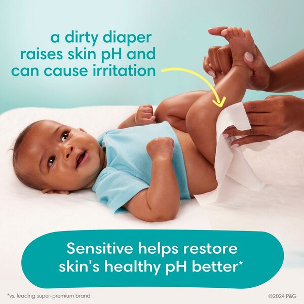 Pampers Sensitive Baby Wipes, 336 CT