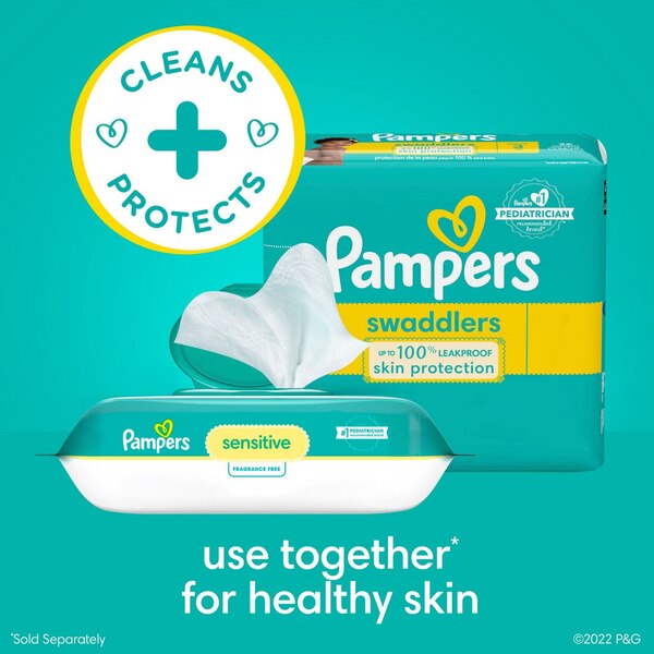 Pampers Sensitive Baby Wipes, 336 CT