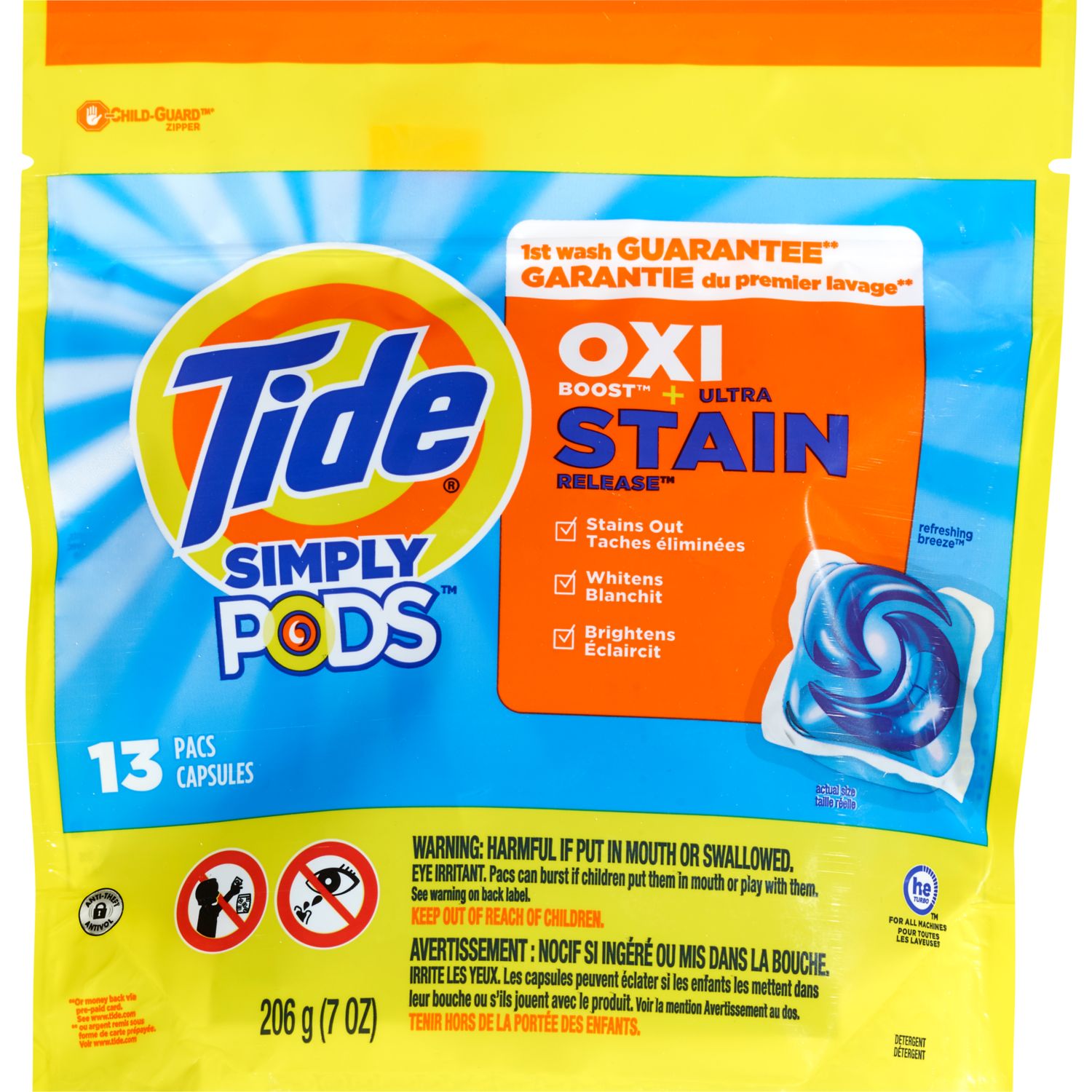 Tide Simply Pods, 13 u.
