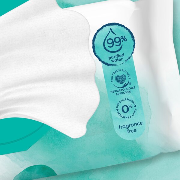 Pampers Aqua Pure Baby Wipes, 112 CT
