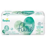 Pampers Aqua Pure Baby Wipes, 112 CT, thumbnail image