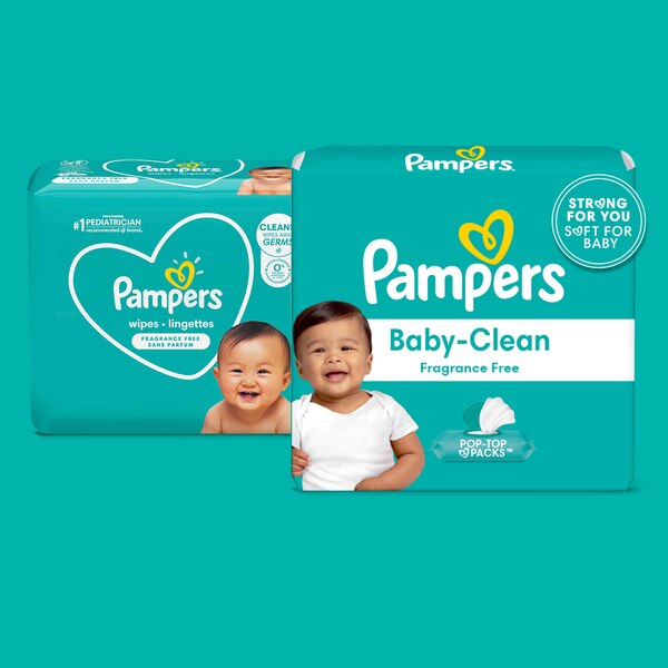 Pampers Baby Fresh Wipes, 72 CT