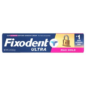 Fixodent Ultra Max Hold Dental Adhesive, 2.2 OZ