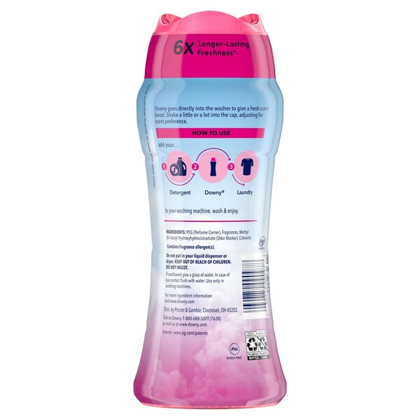 Downy Fresh Protect In-Wash Scent Booster Beads, April Fresh Scent, 13.4 oz
