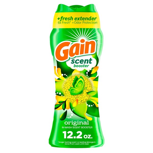 Gain In-Wash Scent Booster Beads, Original Scent, 12.2 oz