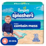 Pampers Splashers Disposable Swim Pants, Size M, 18 CT, thumbnail image