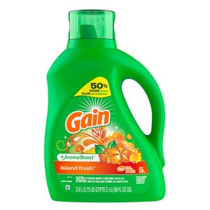 Gain Island Fresh + Aroma Boost Laundry Detergent, 88 oz