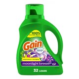 Gain + Aroma Boost Liquid Laundry Detergent, Moonlight Breeze Scent, 46 oz, thumbnail image