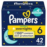 Pampers Swaddlers Overnights Diapers, thumbnail image