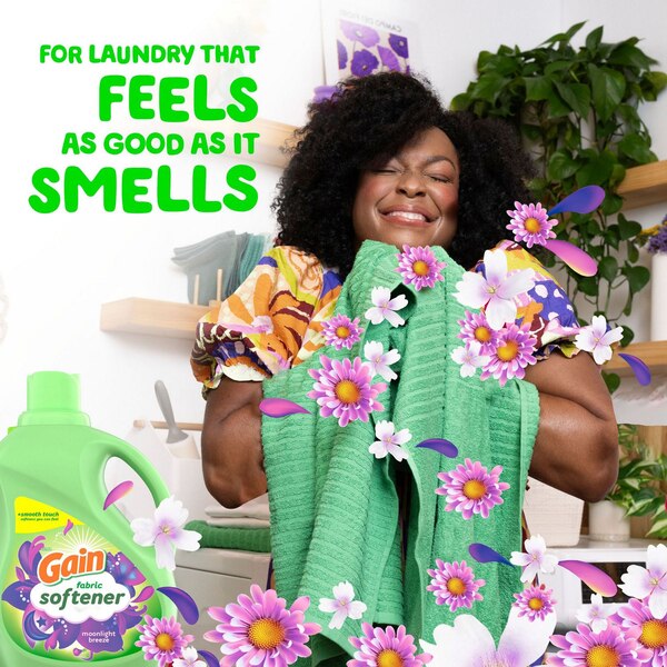 Gain Fabric Softener, Moonlight Breeze Scent, 60 loads, 51 oz