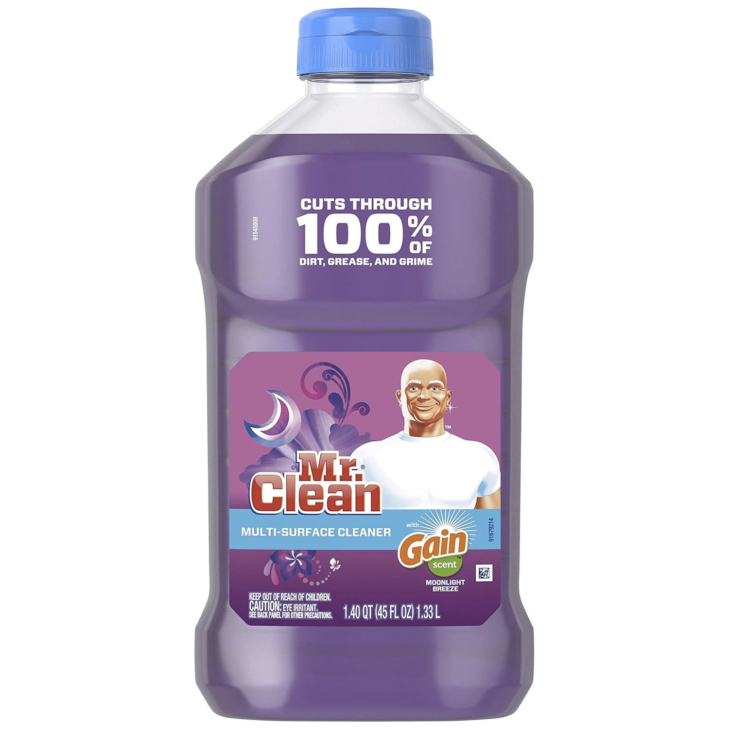 Mr. Clean with Gain Moonlight Breeze Scent Multi-Surface Cleaner, 45 OZ