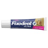 Fixodent Ultra Denture Adhesive Cream, Max Hold, 2.2 OZ, 2 CT, thumbnail image
