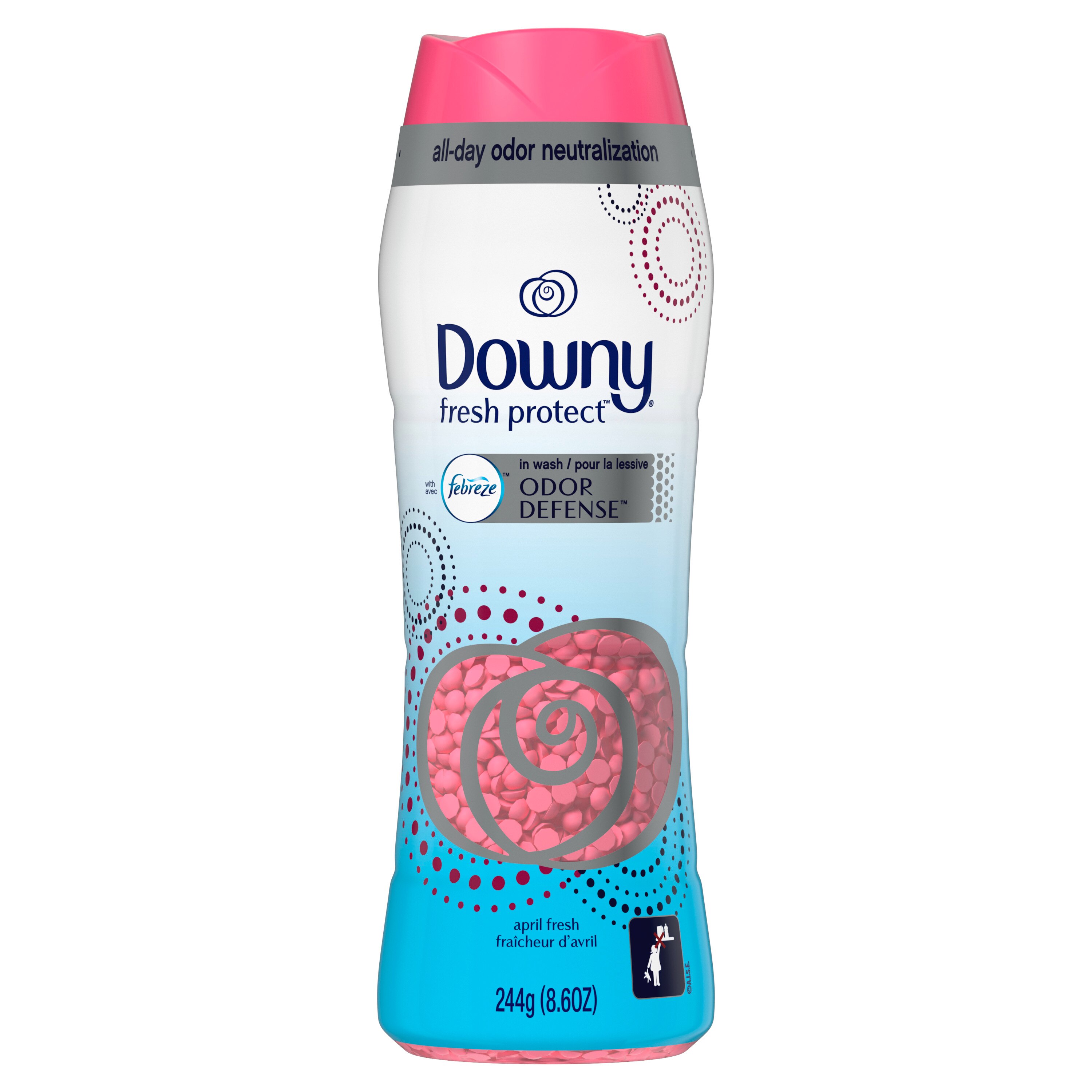 Downy Fresh Protect Granules with Febreze Odor Defense, April Fresh, 8.6 oz