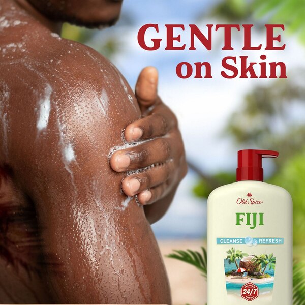 Old Spices Body Wash, Fiji Palm Tree + Coconut, 30 OZ