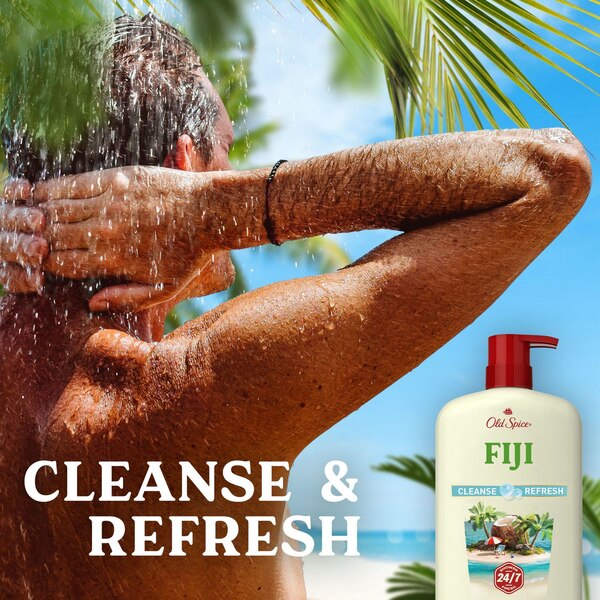 Old Spices Body Wash, Fiji Palm Tree + Coconut, 30 OZ