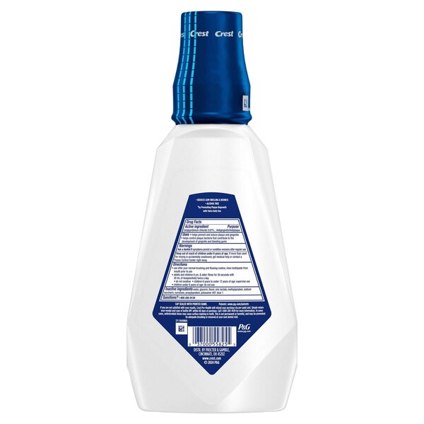 Crest Gum Care Mouthwash, Cool Wintergreen, 1L (33.8 fl oz)