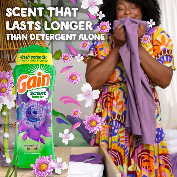 Gain Fireworks In-Wash Scent Booster Beads, Moonlight Breeze Scent, 6.5 oz