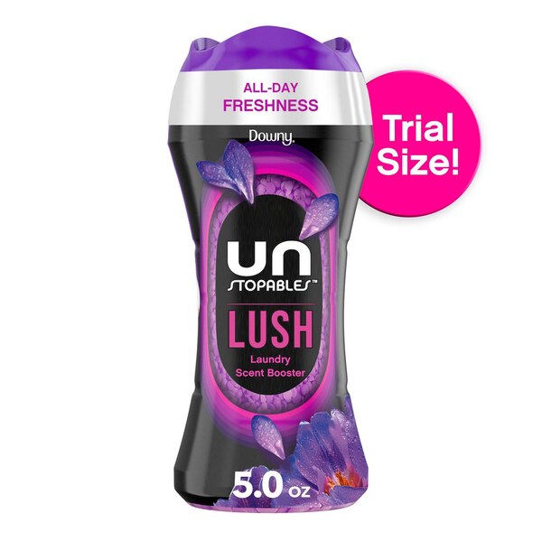 Downy Unstopables In-Wash Scent Booster Beads, Lush, 5 oz