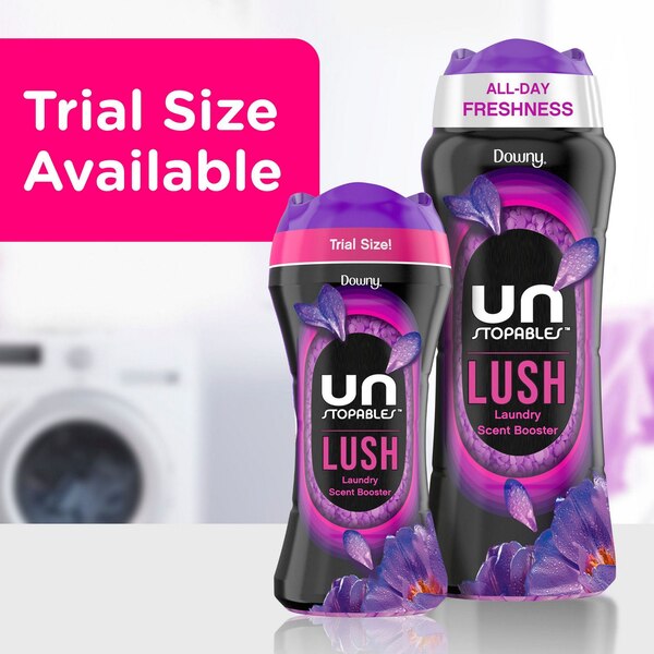 Downy Unstopables In-Wash Scent Booster Beads, Lush, 5 oz