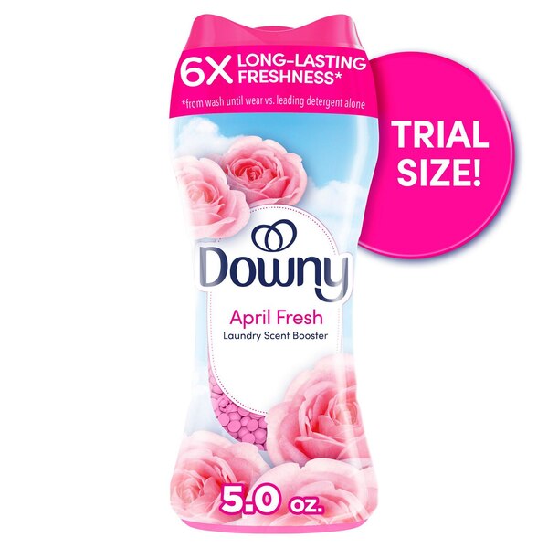 Downy Laundry Scent Booster Beads, April Fresh Scent, 5 oz (Trial Size)
