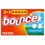 Bounce Dryer Sheets, Outdoor Fresh, 120 ct, thumbnail image 3 of 9