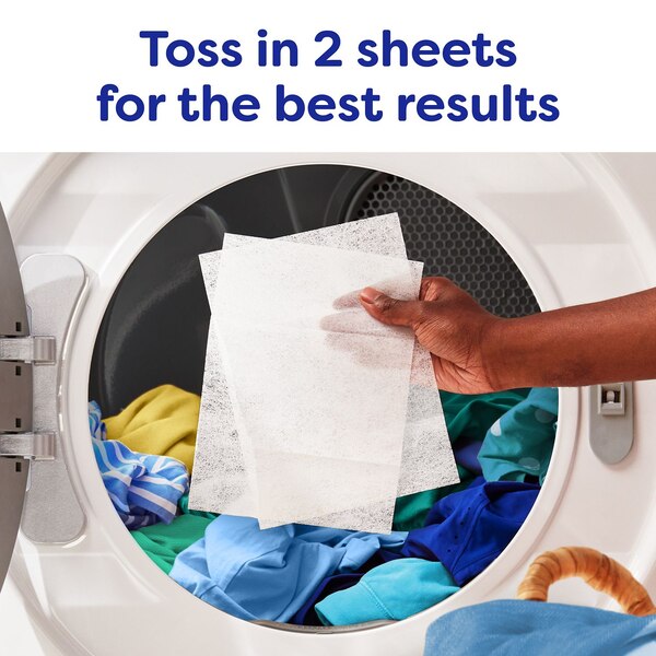 Bounce Free & Gentle Fabric Softener Dryer Sheets, 120 ct