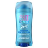 Secret Outlast 48-Hour Antiperspirant Stick, Completely Clean, 2.6 OZ, thumbnail image