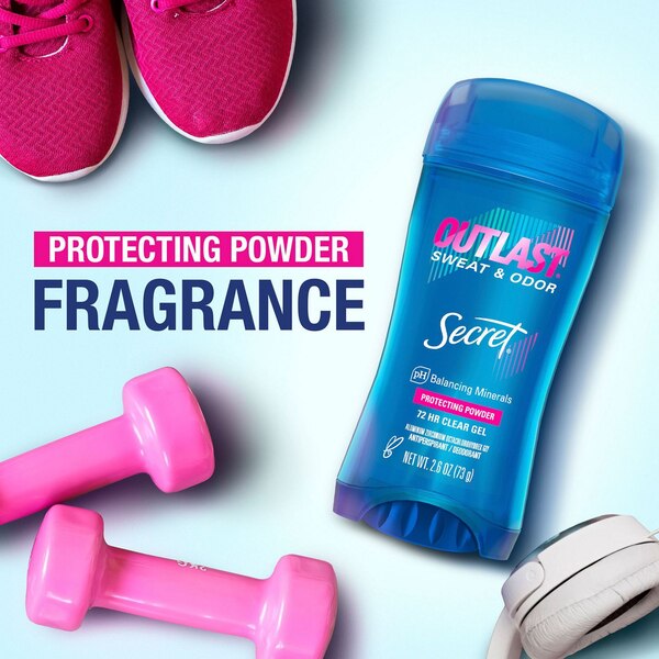 Secret Outlast 48-Hour Clear Gel Antiperspirant & Deodorant Stick