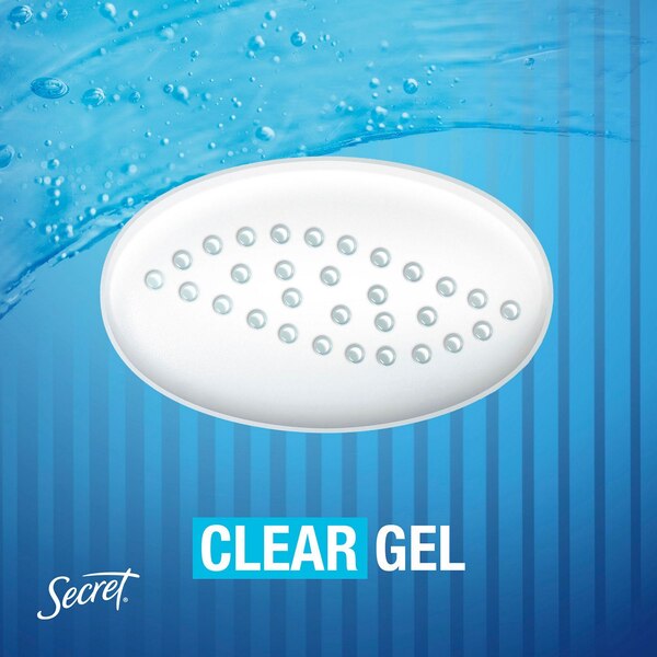 Secret Outlast 48-Hour Clear Gel Antiperspirant & Deodorant Stick,  Completely Clean, 2.6 OZ