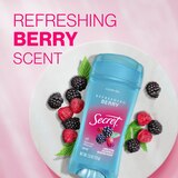 Secret Clear Gel Deodorant, Refreshing Berry, 2.6 OZ, thumbnail image
